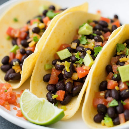 10 Lbs Dried Black Beans Bulk - Frijoles Negros Ideal for New Dishes - Frijoles Negros Bulk Grown in USA - Triple