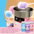 Under the Sun Products Package Grape)-8.5oz 50 Cotton Candy Floss Sugar of ct-(Pink Vanilla, Blue Raspberry & Each