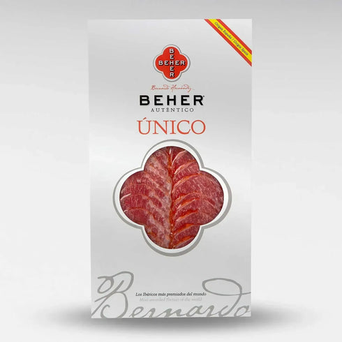 Generic BEHER Sliced Lomo nico 100% Ibrico Premium Acorn-Fed Iberian Pork Loin Tray