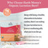 5 Count Earth Mama Organic Milkmaid Lactation Bars, Chocolate Chip Peanut Butter, USDA Certified Organic Breastfeeding