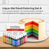 12 Pack Chefmaster - Liqua-Gel Food Coloring - Fade Resistant Food Coloring - - Vibrant, Eye-Catching Colors