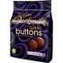 Cadbury 90g (Pack 10) Darkmilk Giant Buttons Rich & Creamy Bag