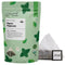 Heavenly Tea Leaves Organic Peppermint (50 Pyramid Tea Bags), Bulk Compostable Herbal
