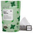 Heavenly Tea Leaves Organic Peppermint (50 Pyramid Tea Bags), Bulk Compostable Herbal