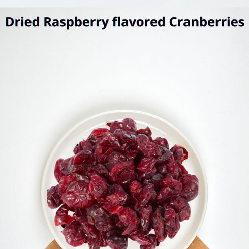 Packed 2LB Nuts To You Dried Raspberry flavored Cranberries | Sweetened with Raspberry Juice Gluten Free Non-GMO No