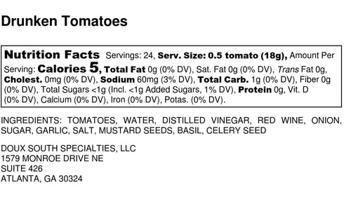 2 Pack Drunken Tomatoes