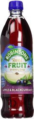 Robinsons 1L (Pack 2) Apple & Blackcurrant No Sugar Added