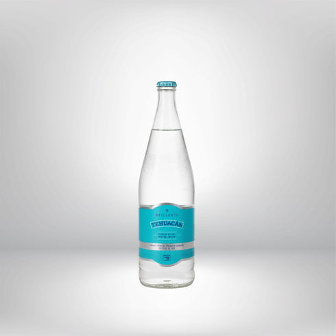 TEHUACN BRILLANTE 24 oz, 12 Pack Sparkling Mineral Water, Glass Bottle