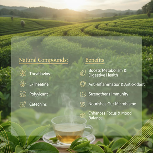 (20 4g PipiTea Organic Oolong Tea Bags - Whole Leaf, bags) Selected Tea Leaves - Helps lower cortisol levels, relieve