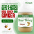 (40 Stakich Ginger Enriched Raw Honey - Pure, Unprocessed Ounce)