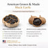 WILD RIVER BLACK GARLIC 100% (13.4 oz American Grown & Made - - Premium Black Garlic Puree ) - Naturally Aged Gilroy