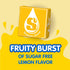 Starburst Singles To Go Zero Sugar Drink Mix, Lemon, 0.60 Ounce (Pack of 6)