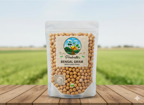 Mahita Collections Prakruthi Bengal Gram Whole (Desi Chana) 500g