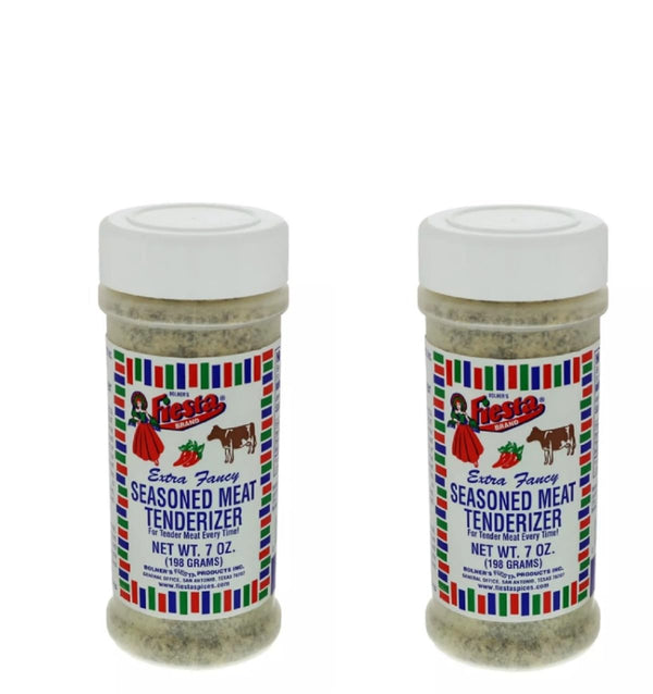 Bolner's Fiesta Seasoning - 2 pack (Seasoned Meat Tenderizer 7oz)