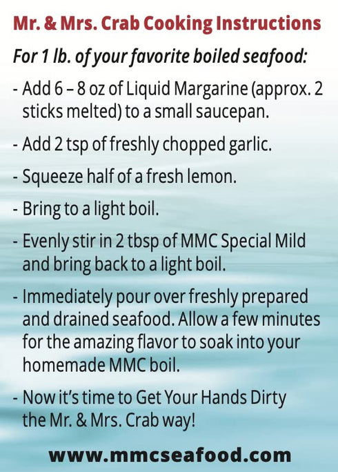 Mr and Mrs Crab Special Mild