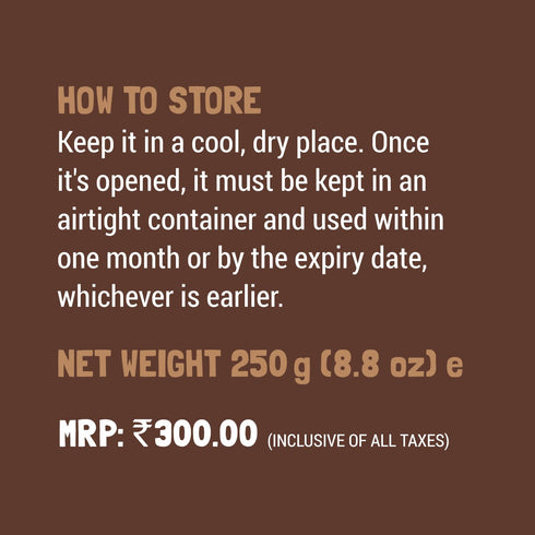 8.82 Oz (250g) Slurrp Farm Sprouted Ragi Baby Cereal | Natural Toddler Food with No Added Sugar or Milk | Easy