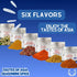 Set Pack GLP-1 Asian Seasonings Gourmet Gift | Tastes of Asia | Artisanal Spice Blends Six | Non GMO, All Natural | No