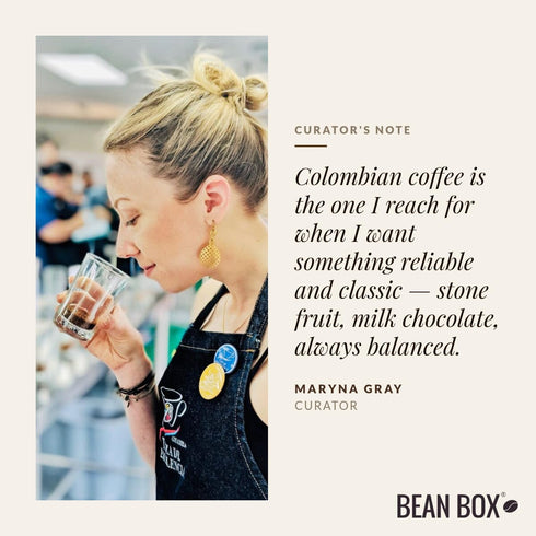 12 Colombia Nario - Roasted by Evans Brothers Coffee - Whole Bean Coffee - Ounce Bag