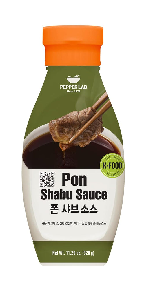Pepper Lab Ponzu Soy Citrus Sauce Japanese Style Dipping Sauce for Hot