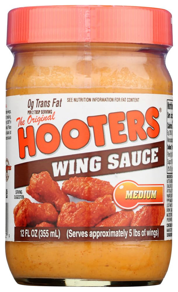Hooters Medium Wing Sauce, 12oz
