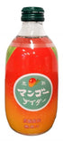 PARSIC 10.14Fl oz Pack 6 (Pack 6)) Tomomasu Japanese Soda Cider Soft Drink, Each (Pine, Durian, Mango, Melon, Peach