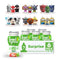 good2grow Surprise Character 6 Pack 100% Apple Juice, Spill Proof Tops, New