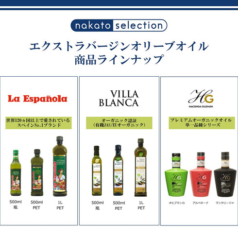 nakato 250ml HACIENDA GUZMN - Organic Extra Virgin Olive Oil Arbequina Family Reserve