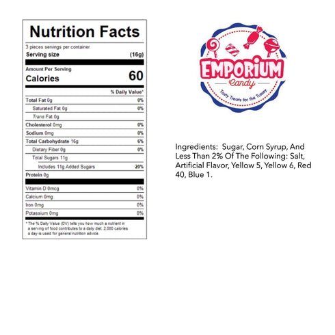 Emporium Candy 2 lbs Chocolate Starlight Candy - Bulk Minty Cocoa Hard Swirl Individually Wrapped Classic Dessert Mint