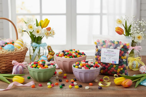 2 Assorted Fruit Flavored Jelly Beans, Pound Bag, Spring, Easter