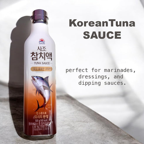 1 Pack 500ml Korean Tuna Katsuo Sauce Korean Style Fish Sauce