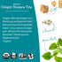 Earth Mama 16 (2-Pack) Organic Ginger Nausea Tea | Comforts Occasional Nausea + Morning Sickness, Teabags Per Box