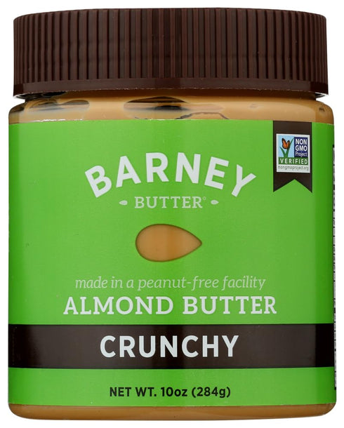 Barney Butter Almond Butter Crunchy, 10 oz (Pack of 5)