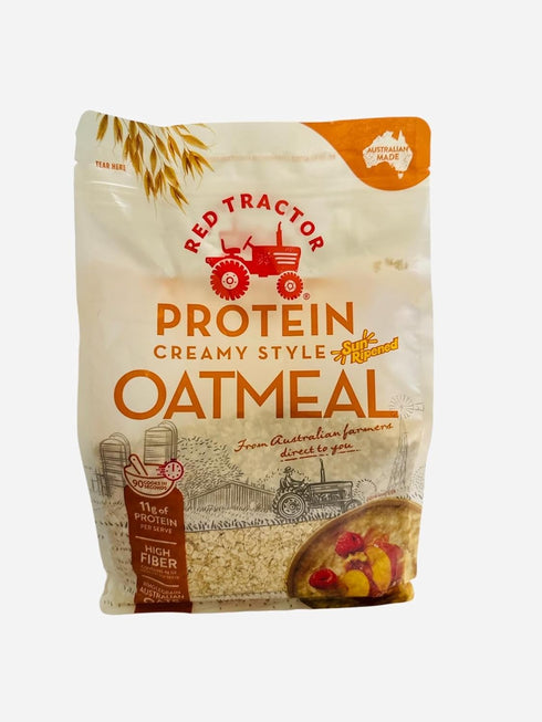 Generic Red Tractor Protein Creamy Style Oatmeal, Australian Made, High Fiber, 11g Protein