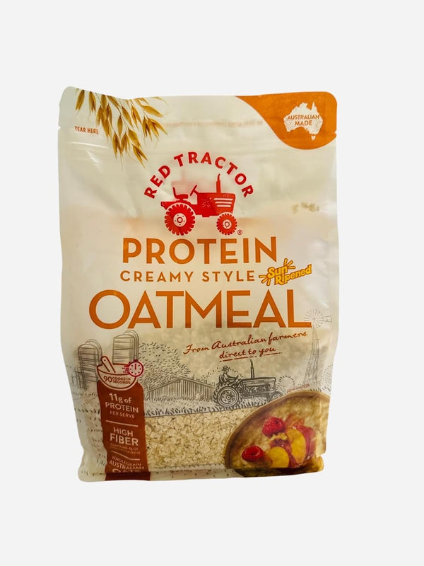Generic Red Tractor Protein Creamy Style Oatmeal, Australian Made, High Fiber, 11g Protein
