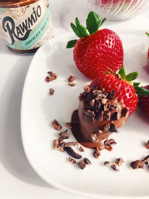 6 oz. 6 Rawmio Chocolate Hazelnut Spread, Jar, Serving per Jar - Raw, Organic, Vegan, Gluten-Free
