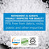 8 oz, All Goods Mediterranean Sea Salt Grinder Refill Coarse Gourmet Rock Salt, Perfect for Cooking, Salt Grinder, Sal