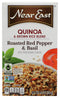 Near East Roasted Pepper and Basil Quinoa Blend, 4.9 ounces, (Pack of