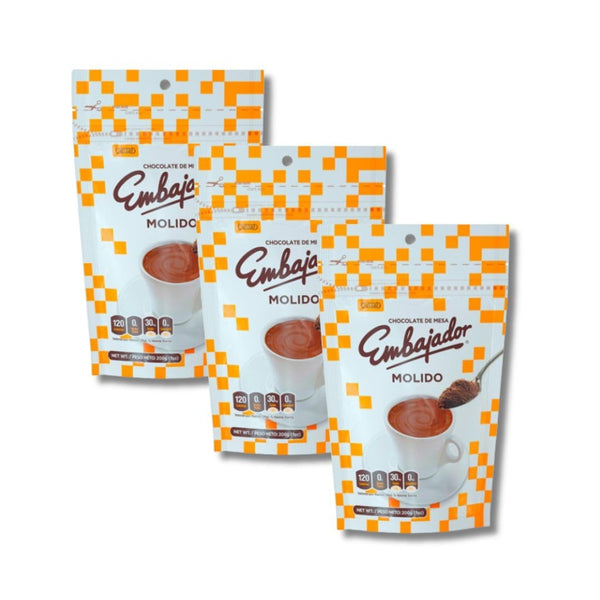 Embajador , Hot Chocolate Ground, 7 Ounce