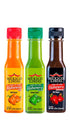 Mexico Lindo Hot Sauce Variety Pack | 1 Bottle Each of Red Habanero + Green Habanero + Xxxtra Hot