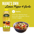 16 oz (Pack 2) World Harbors Lemon Pepper Garlic Sauce & Marinade, Made in Maine, Ideal for Chicken Wings, Seafood