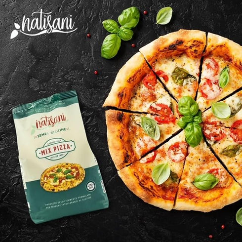 Natisani 1kg 2.2lb - Gluten Free Flour, Pizza Mix, |