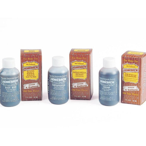 Rainbow Flavors 4 Homebrew Soda Pop, Cola Flavored Concentrated Extract Make Your Own Gallons