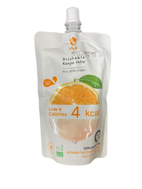 Haul Jelly B Jeju Mandarin Konjac Jelly: Tangy Citrus Bliss in a Handy