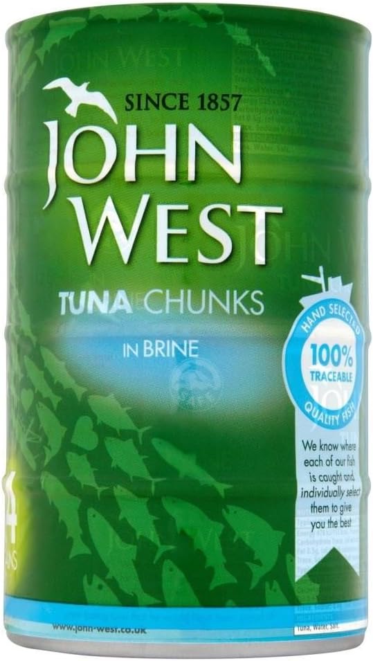 John West Tuna Chunks in Brine 4 x 160g