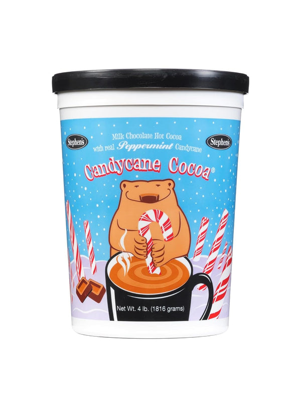 STEPHEN'S Stephens Gourmet Candy Cane Hot Cocoa Mix Milk Chocolate Cocoa with Real