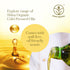 100% 1L (33.8 oz) Shiva Organic Cold-Pressed Yellow Mustard Oil - Natural, Certified Organic - fl for Cooking, Massage