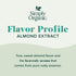 4 Simply Organic Almond Extract, Ounce Glass Jar, Warm Sugar-free Vegan Flavor for Desserts, Coffee and Smoothies