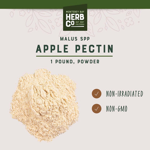 Gummy 1 lb Apple Pectin Powder, by Herb Co, Malus Spp, from China, Vegan Thickening Agent for Jams, Jellies, Candy
