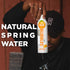 100% 16 Oz (Pack 12) JUST Bubbles Lemon - Pure Premium Sparkling Spring Water in a Fully Recyclable Reusable