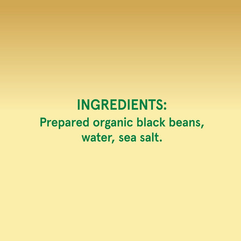 15 oz (Pack 12) BUSH'S BEST Canned Organic Black Beans, Source of Plant Based Protein and Fiber, Low Fat, Gluten Free